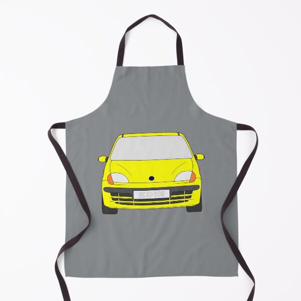Item preview, Fiat Seicento 1997-2010 yellow color designed and sold by EdimDesign.