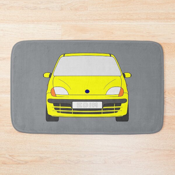 Item preview, Fiat Seicento 1997-2010 yellow color designed and sold by EdimDesign.