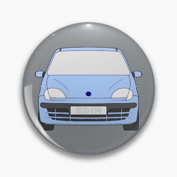 Item preview, Fiat Seicento 1997-2010 baby blue color designed and sold by EdimDesign.
