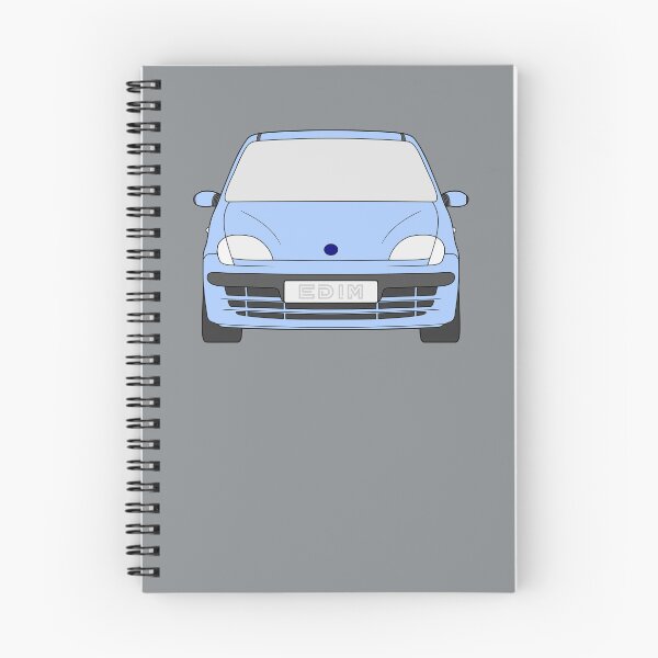 Item preview, Fiat Seicento 1997-2010 baby blue color designed and sold by EdimDesign.