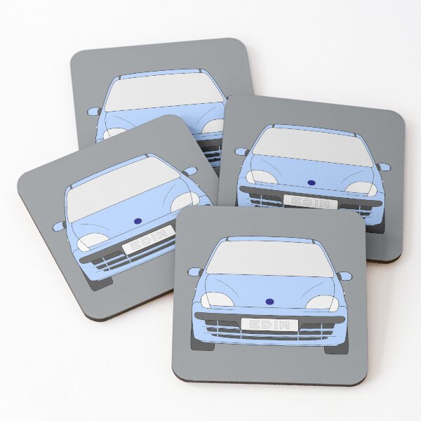 Item preview, Fiat Seicento 1997-2010 baby blue color designed and sold by EdimDesign.