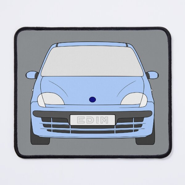Item preview, Fiat Seicento 1997-2010 baby blue color designed and sold by EdimDesign.