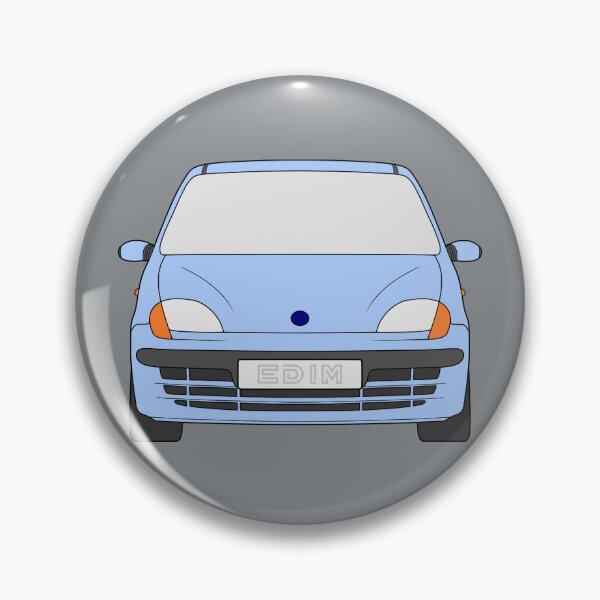 Item preview, Fiat Seicento 1997-2010 baby blue color designed and sold by EdimDesign.