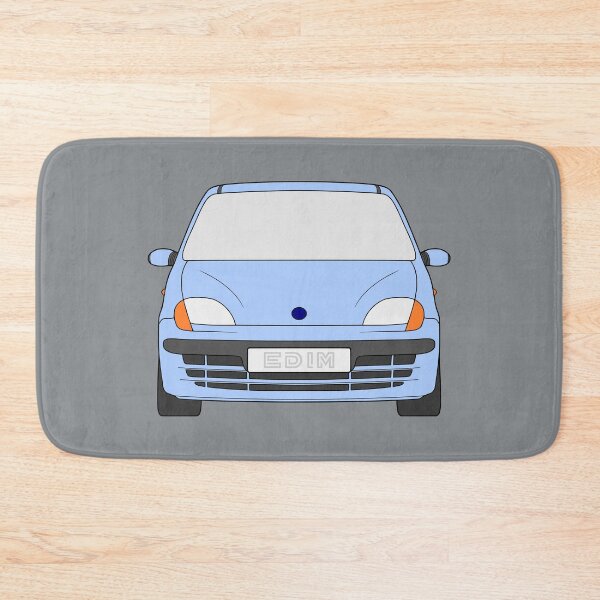 Item preview, Fiat Seicento 1997-2010 baby blue color designed and sold by EdimDesign.