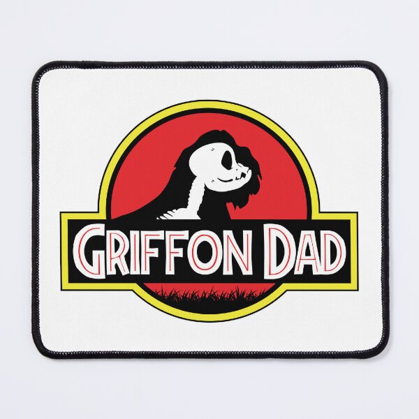 Item preview, (For Bright Background) Jurassic Brussels Griffon Dad designed and sold by More Cute Dogs.