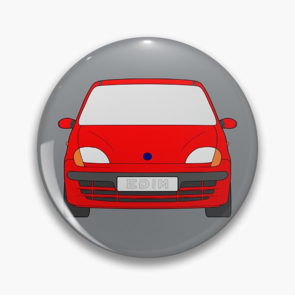 Item preview, Fiat Seicento 1997-2010 red color designed and sold by EdimDesign.