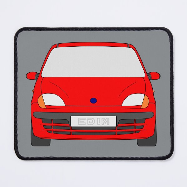 Item preview, Fiat Seicento 1997-2010 red color designed and sold by EdimDesign.