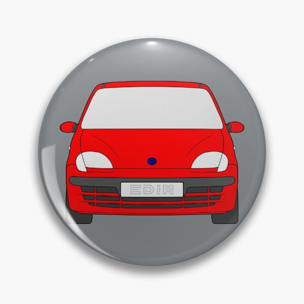 Item preview, Fiat Seicento 1997-2010 red color designed and sold by EdimDesign.