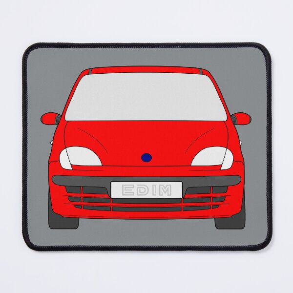 Item preview, Fiat Seicento 1997-2010 red color designed and sold by EdimDesign.