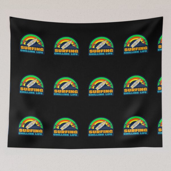 Item preview, SURFING CHILLING LIFE designed and sold by MJ96-PRO.