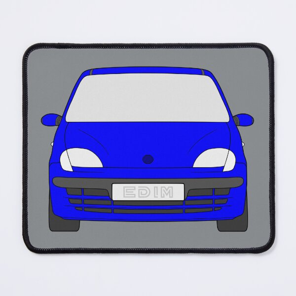 Item preview, Fiat Seicento 1997-2010 blue color designed and sold by EdimDesign.