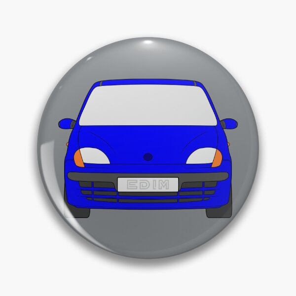 Item preview, Fiat Seicento 1997-2010 blue color designed and sold by EdimDesign.