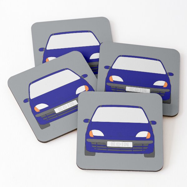 Item preview, Fiat Seicento 1997-2010 dark blue color designed and sold by EdimDesign.