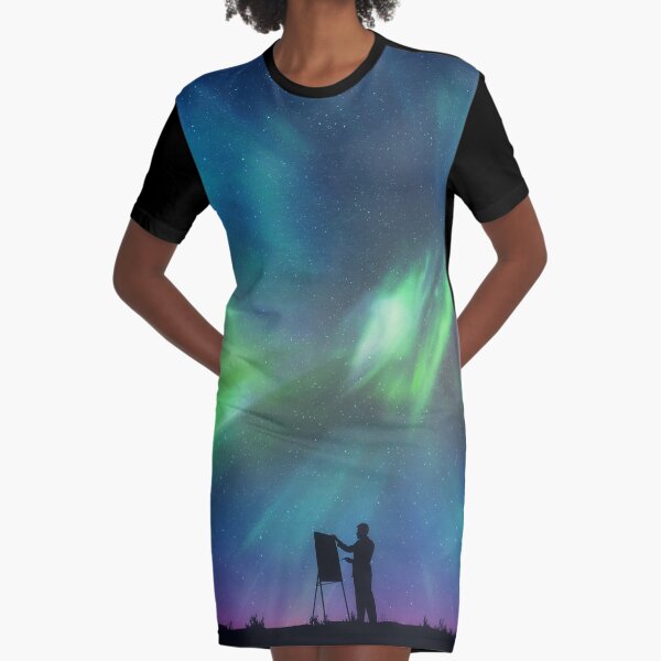 Pintor boreal Vestido camiseta