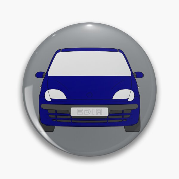 Item preview, Fiat Seicento 1997-2010 dark blue color designed and sold by EdimDesign.