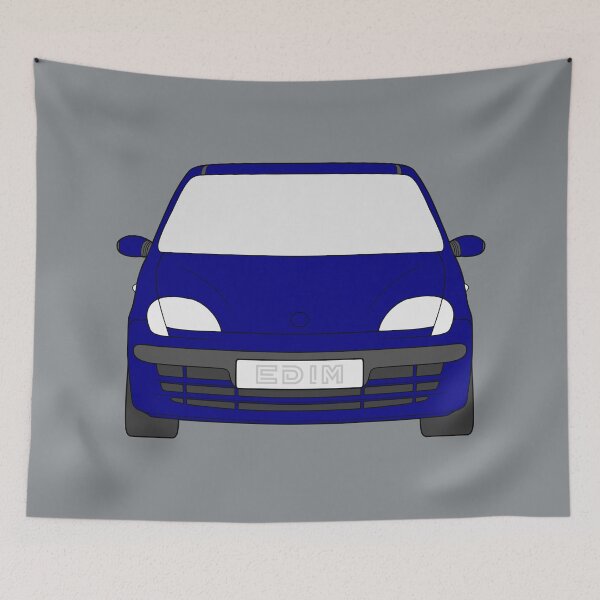 Item preview, Fiat Seicento 1997-2010 dark blue color designed and sold by EdimDesign.