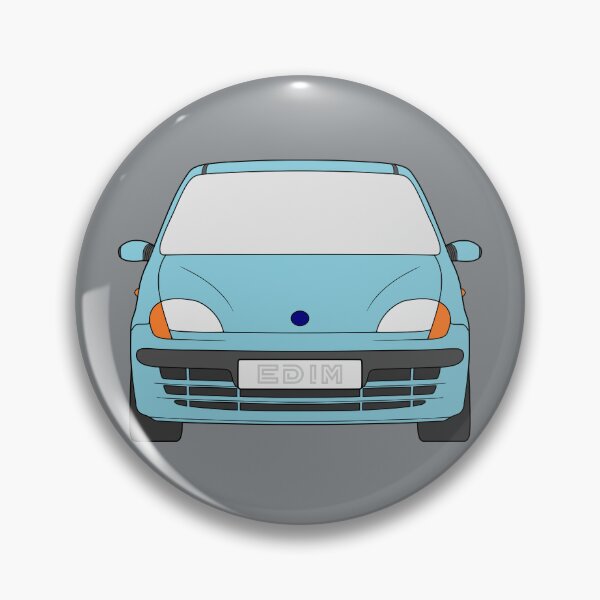 Item preview, Fiat Seicento 1997-2010 toothpaste blue color designed and sold by EdimDesign.