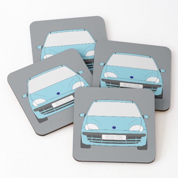Item preview, Fiat Seicento 1997-2010 toothpaste blue color designed and sold by EdimDesign.