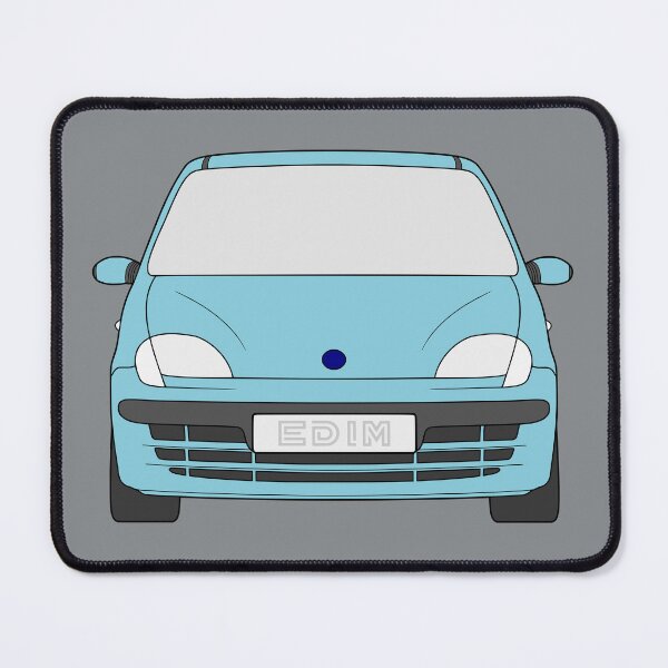 Item preview, Fiat Seicento 1997-2010 toothpaste blue color designed and sold by EdimDesign.