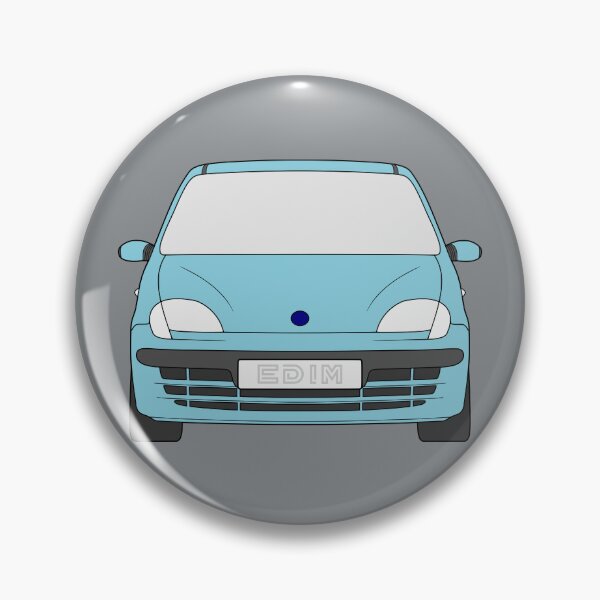 Item preview, Fiat Seicento 1997-2010 toothpaste blue color designed and sold by EdimDesign.