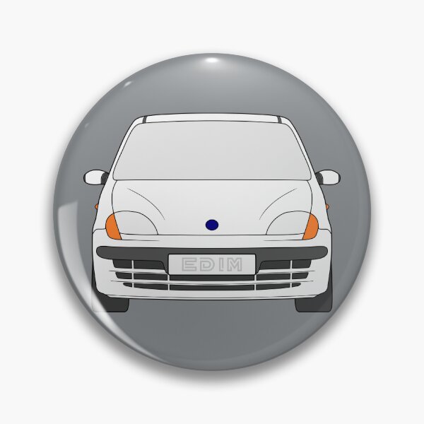 Item preview, Fiat Seicento 1997-2010 white color designed and sold by EdimDesign.