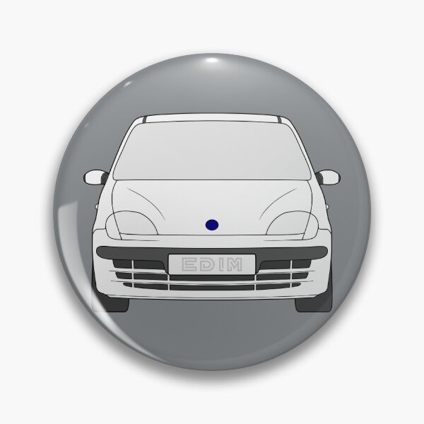 Item preview, Fiat Seicento 1997-2010 white color designed and sold by EdimDesign.
