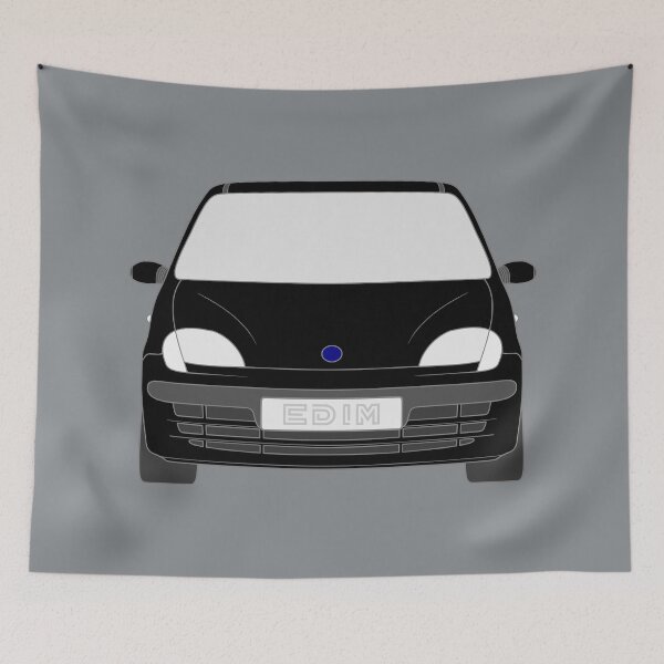 Item preview, Fiat Seicento 1997-2010 black color designed and sold by EdimDesign.