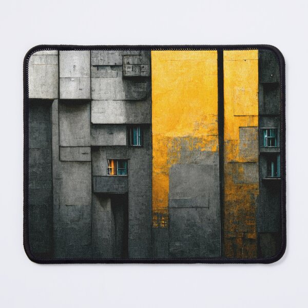 Item preview, A futuristic surreal housing estate CG painting designed and sold by SeriMurata.
