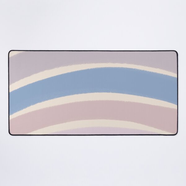 Item preview, Neutral Colors Wavy Lines Curvy Stripes Pattern Boho Aesthetic Blue & Purple designed and sold by scorpiolane.