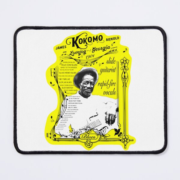 Item preview, Kokomo Arnold - Yellow Background designed and sold by bbhollyway.