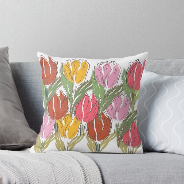 Item preview, Colourful flower pattern,pink,red designed and sold by Lessonsprint.