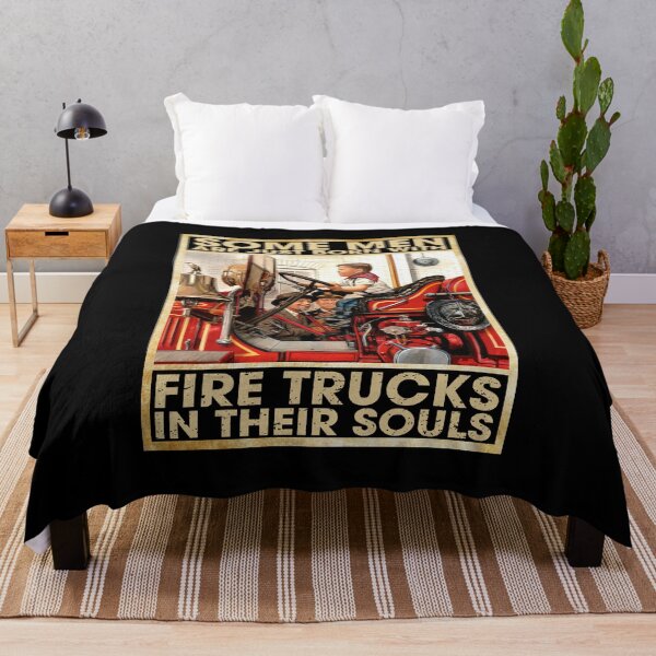 Item preview, Some Men Are Just Born With Fire Trucks In Their Souls designed and sold by vadenhannige46.