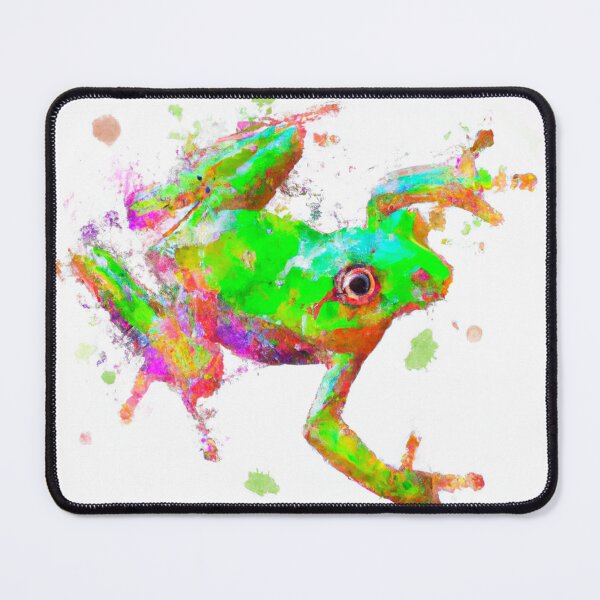 Item preview, Watercolor Frog Art designed and sold by jAIke-AInder.