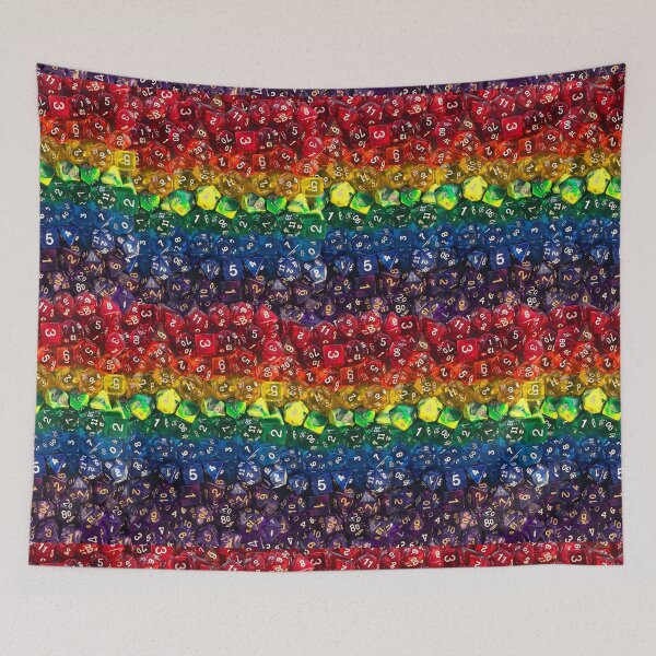 Item preview, RPG ParaDICE (Pride) designed and sold by DarthAstris.