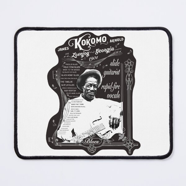 Item preview, Kokomo Arnold - Brown Background designed and sold by bbhollyway.