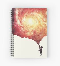 The universe in a soap-bubble! Spiral Notebook