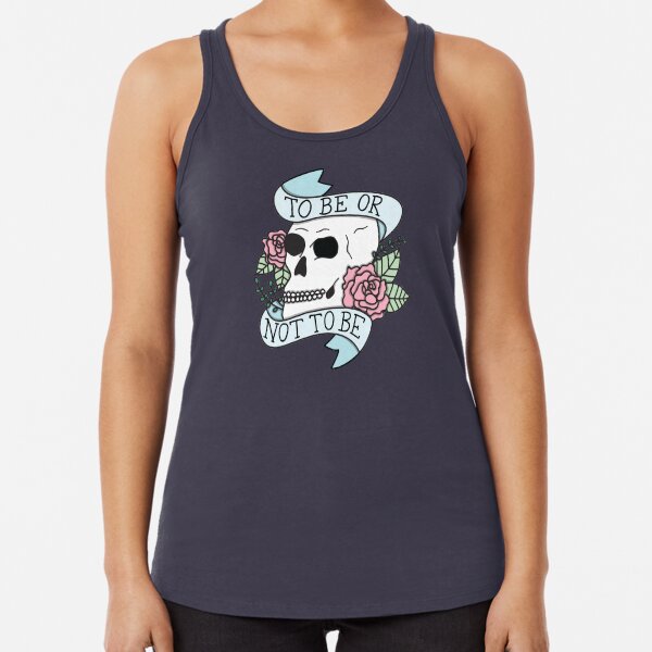 That Is The Question Racerback Tank Top