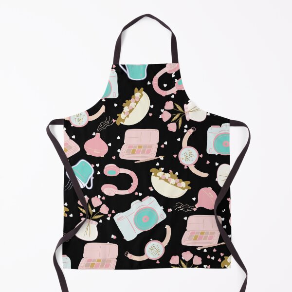 Item preview, Me Time - Relaxation Pattern Just for You (pink-black) designed and sold by Dorina Larsdotter.