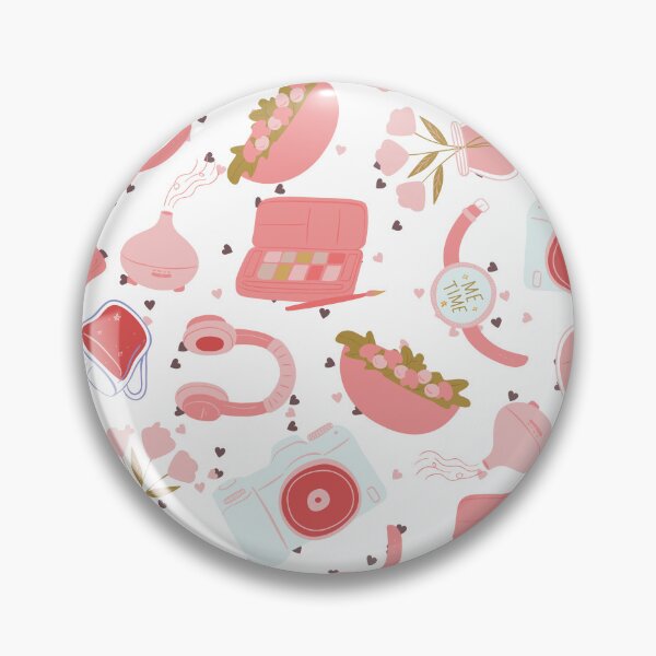 Item preview, Me Time - Relaxation Pattern Just for You (red-white) designed and sold by Dorina Larsdotter.