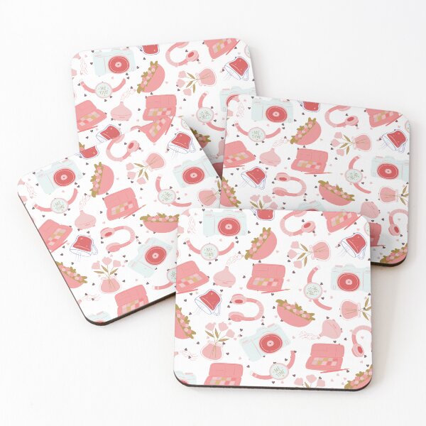Item preview, Me Time - Relaxation Pattern Just for You (red-white) designed and sold by Dorina Larsdotter.