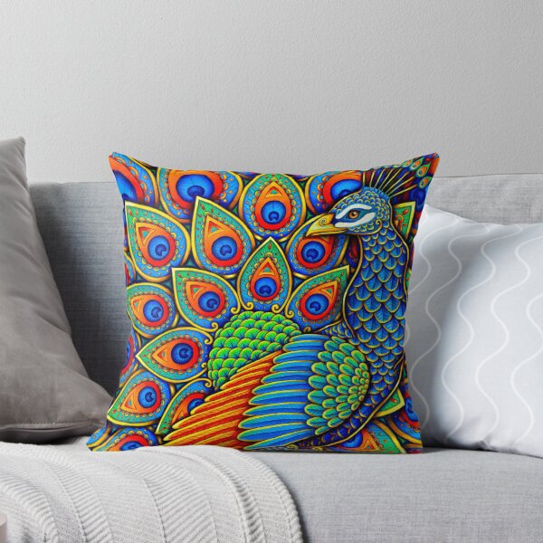 Artikel-Vorschau von Bunter Paisley-Pfau-Regenbogenvogel, designt und verkauft von Rebecca Wang.