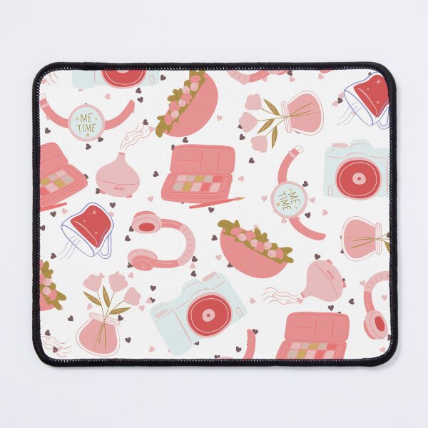 Item preview, Me Time - Relaxation Pattern Just for You (red-white) designed and sold by Dorina Larsdotter.