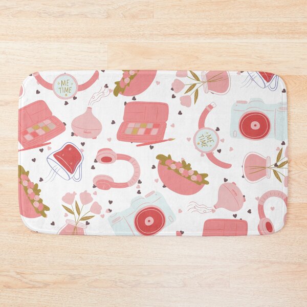 Item preview, Me Time - Relaxation Pattern Just for You (red-white) designed and sold by Dorina Larsdotter.