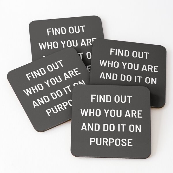 Item preview, find out who you are and do it on purpose designed and sold by AG4ART.