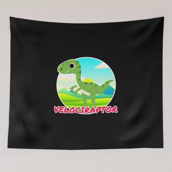Item preview, cartoon velociraptor designed and sold by Dev  Art.