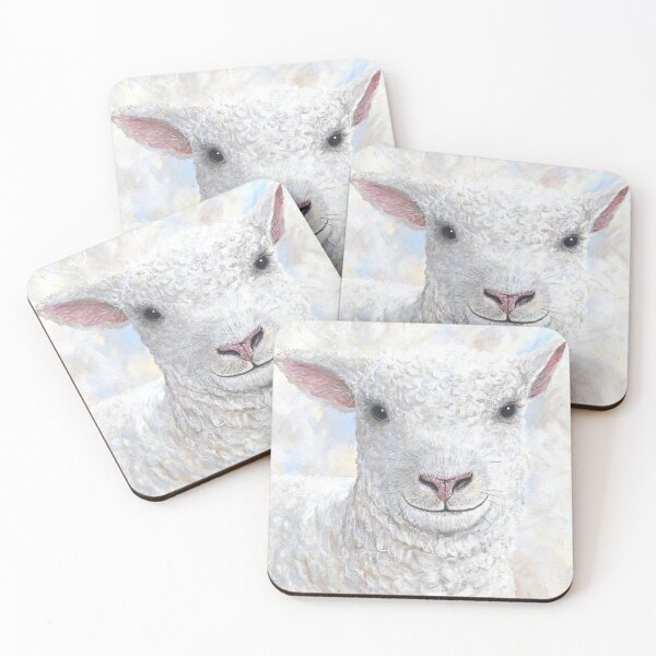 Item preview, Cute Sheep - lamb - farm animal - flock - livestock designed and sold by Moorcatstudio.