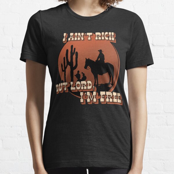 Typography Art Vintage George Amarillo By Morning Where Is The Best Essential T-Shirt