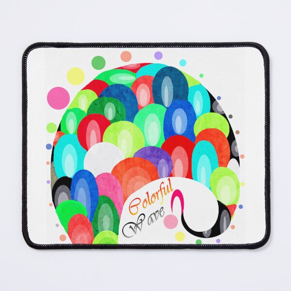 Item preview, Colorful wave  designed and sold by Shirley cute art .