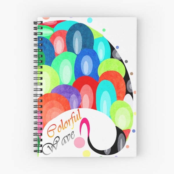 Item preview, Colorful wave  designed and sold by Shirley cute art .