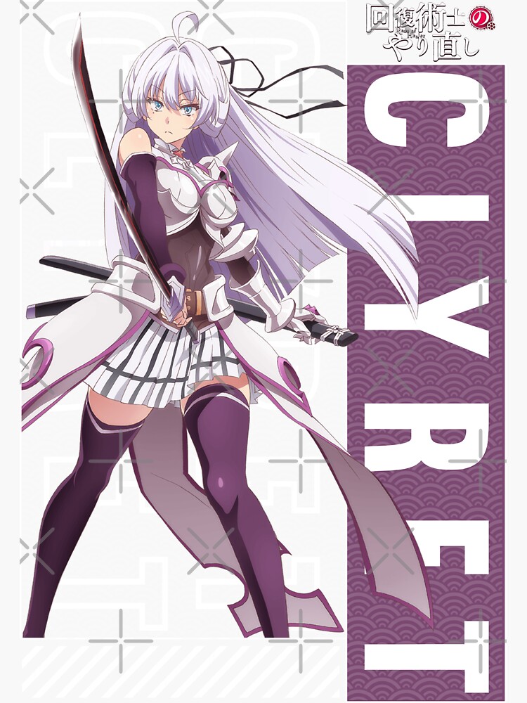 Kureha Clyret クライレット, Redo Of Healer Sticker for Sale by B-love